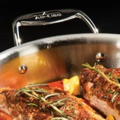 All-Clad D5 Brushed Stainless 4-quart Weeknight Pan -Zwilling Shop 39585 51a30319 b6b4 4392 bd0f 0341bedb591e