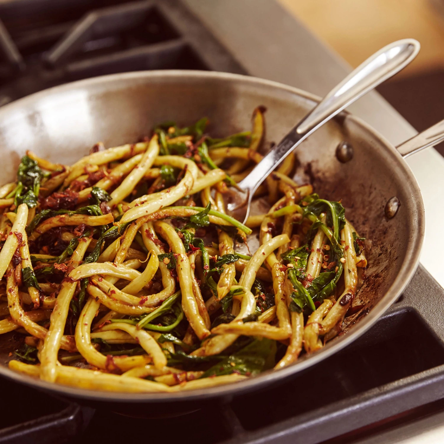 All-Clad D5 Brushed Stainless 10" Fry Pan 6 All-Clad D5 Brushed Stainless 10" Fry Pan - Image 4