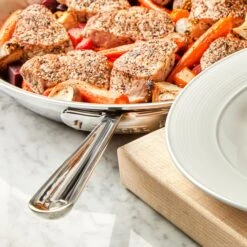 All-Clad D5 Brushed Stainless 8" Fry Pan -Zwilling Shop 39655 4da69a91 6974 4149 8ae5 d015b54240af