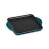 Le Creuset Cast Iron 9.5" Deep Teal Square Grill Pan
