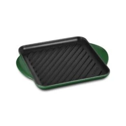 Le Creuset Cast Iron 9.5" Artichaut Square Grill Pan