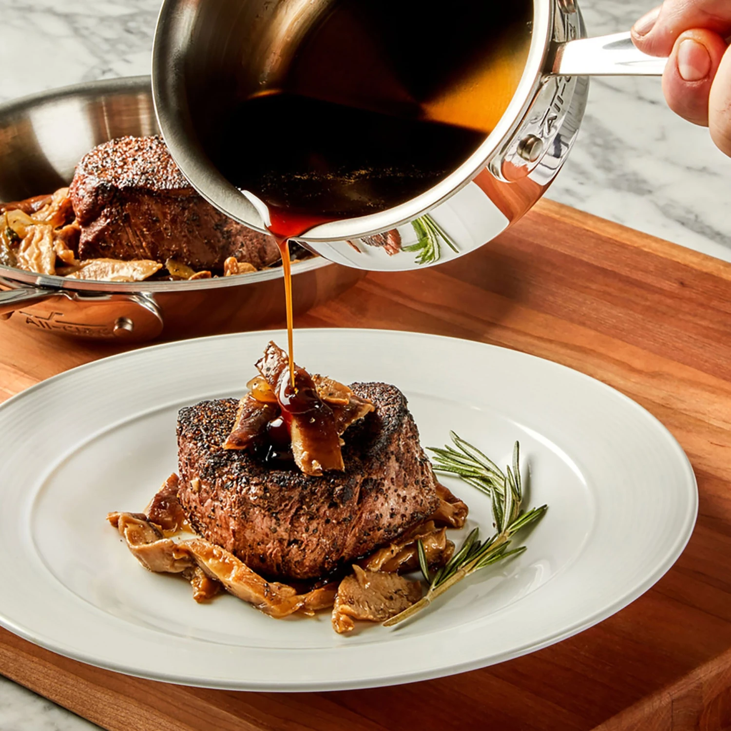 All-Clad D3 Stainless 1.5-quart Saucepan 8 All-Clad D3 Stainless 1.5-quart Saucepan - Image 6