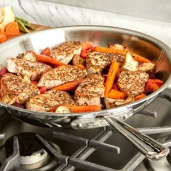 All-Clad D3 Stainless 12" Fry Pan -Zwilling Shop 39962