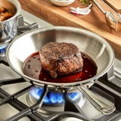 All-Clad D3 Stainless 8" Fry Pan -Zwilling Shop 39969