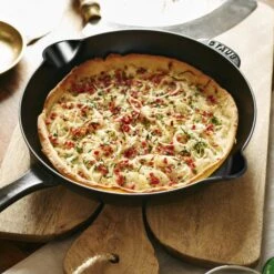 Staub 11" Matte Black Cast Iron Deep Traditional Skillet -Zwilling Shop 3 cfd92e83 c73b 4107 be1b 952fdc969beb