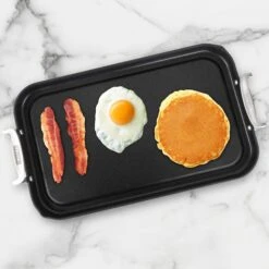 Viking Hard Anodized Nonstick 18" X 10" Double Burner Griddle -Zwilling Shop 40051 1218HANSGriddleLS 01