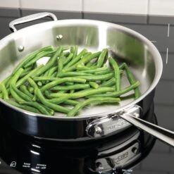 All-Clad D3 Stainless 6-quart Saute Pan -Zwilling Shop 40085