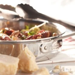 All-Clad D3 Stainless 4-quart Saute Pan -Zwilling Shop 40095