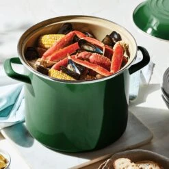 Le Creuset Enameled Steel 8-quart Artichaut Stock Pot -Zwilling Shop 40481