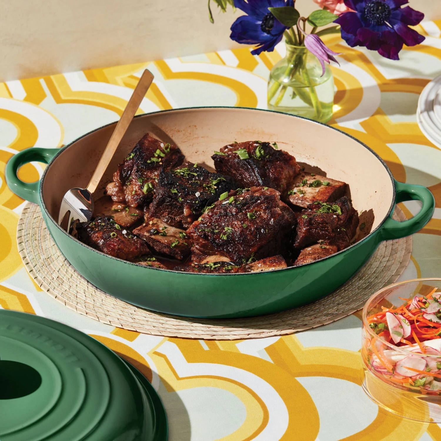 Le Creuset Signature Cast Iron 3.5-quart Artichaut Braiser 6 Le Creuset Signature Cast Iron 3.5-quart Artichaut Braiser - Image 4