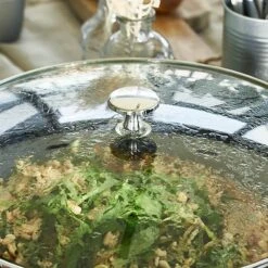 Staub 14" Matte Black Wok With Glass Lid -Zwilling Shop 40511 467 0 Product In Use OS 750x750 2