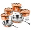 Mauviel M'6S 10 Piece Induction Copper Cookware Set