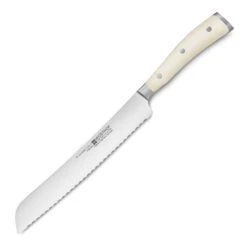 Wusthof Classic Ikon Creme 8" Bread Knife -Zwilling Shop 40826
