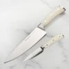 Wusthof Classic Ikon Creme 2 Piece Chef's & Paring Knife Set 2 Wusthof Classic Ikon Creme 2 Piece Chef's & Paring Knife Set -Zwilling Shop 40827