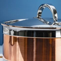 Hestan CopperBond 3-quart Induction Copper Soup Pot -Zwilling Shop 41265