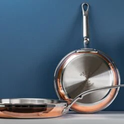 Hestan CopperBond 12.5" Induction Copper Skillet 11 Hestan CopperBond 12.5" Induction Copper Skillet -Zwilling Shop 41283