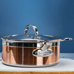 Hestan CopperBond 1.5-quart Induction Copper Saucepan -Zwilling Shop 41317