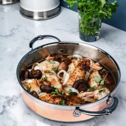 Hestan CopperBond 3.5-quart Induction Copper Sauteuse -Zwilling Shop 41332