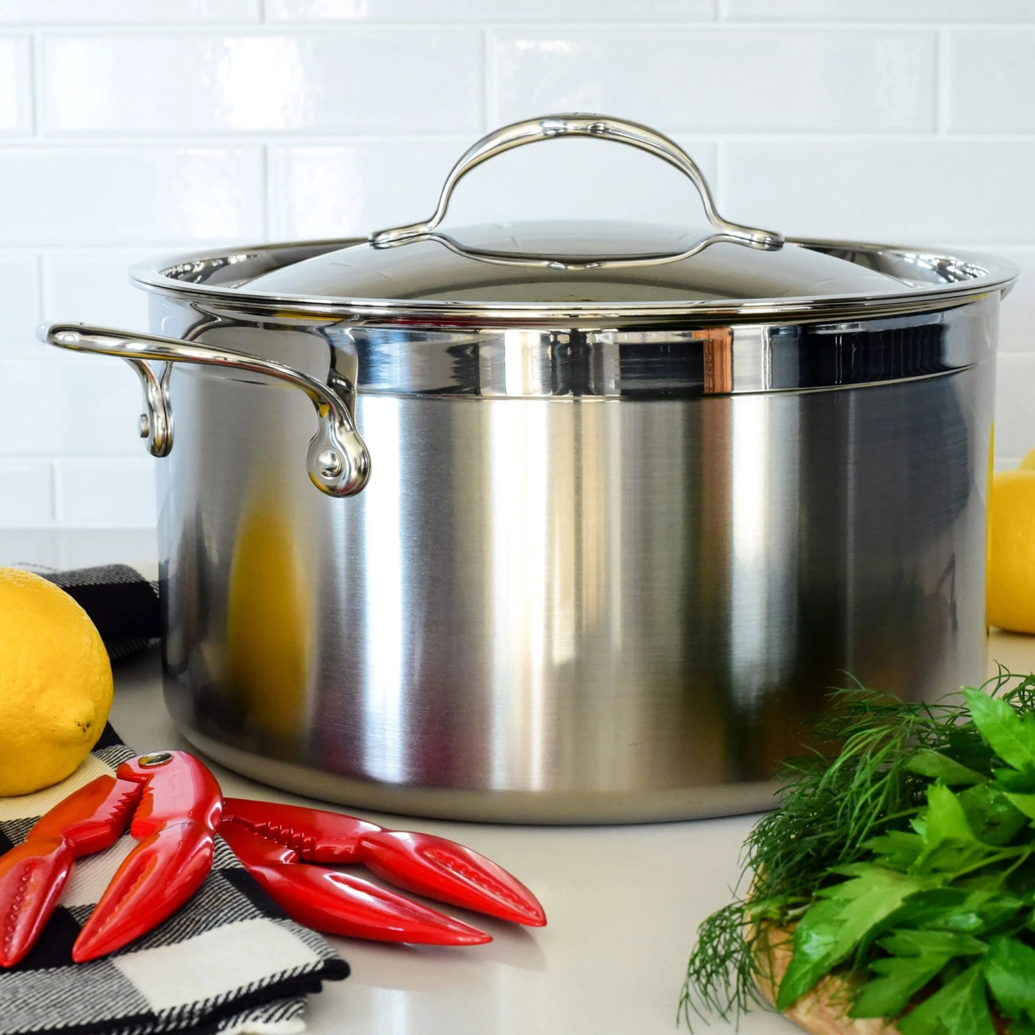 Hestan ProBond 8-quart Stainless Steel Stock Pot 4 Hestan ProBond 8-quart Stainless Steel Stock Pot - Image 2