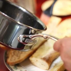 Hestan NanoBond 3-quart Titanium Stainless Steel Saucepan -Zwilling Shop 41441