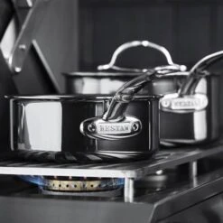 Hestan NanoBond 3-quart Titanium Stainless Steel Saucepan -Zwilling Shop 41445