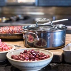 Hestan NanoBond 3-quart Titanium Stainless Steel Soup Pot -Zwilling Shop 41454