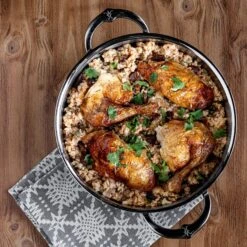 Hestan NanoBond 3.5-quart Titanium Stainless Steel Sauteuse 13 Hestan NanoBond 3.5-quart Titanium Stainless Steel Sauteuse -Zwilling Shop 41461