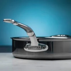 Hestan NanoBond 5-quart Titanium Stainless Steel Saute Pan -Zwilling Shop 41480