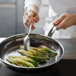 Hestan NanoBond 11" Titanium Stainless Steel Skillet 14 Hestan NanoBond 11" Titanium Stainless Steel Skillet -Zwilling Shop 41490