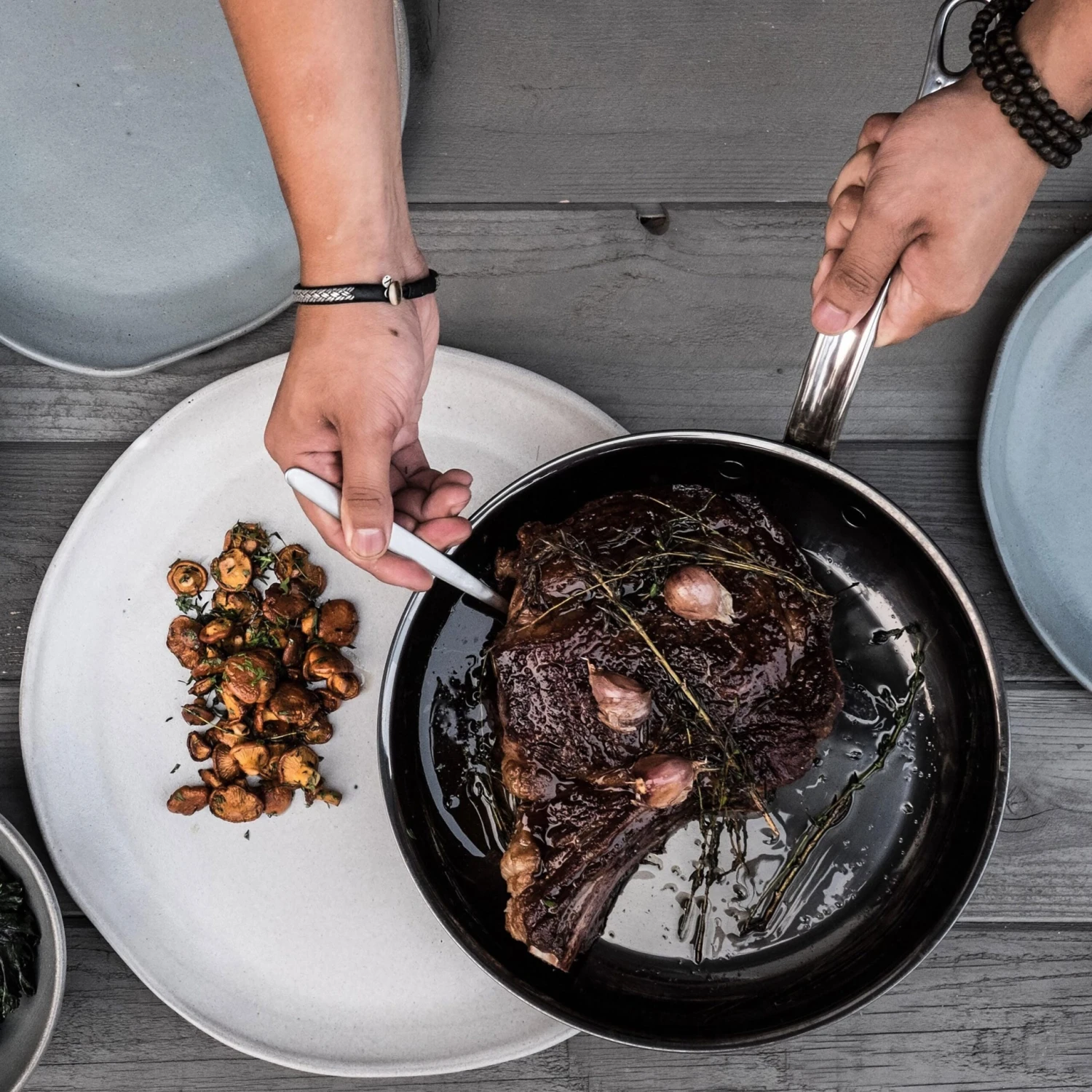 Hestan NanoBond 11" Titanium Stainless Steel Skillet 9 Hestan NanoBond 11" Titanium Stainless Steel Skillet - Image 7