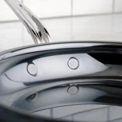 Hestan NanoBond 12.5" Titanium Stainless Steel Skillet -Zwilling Shop 41496