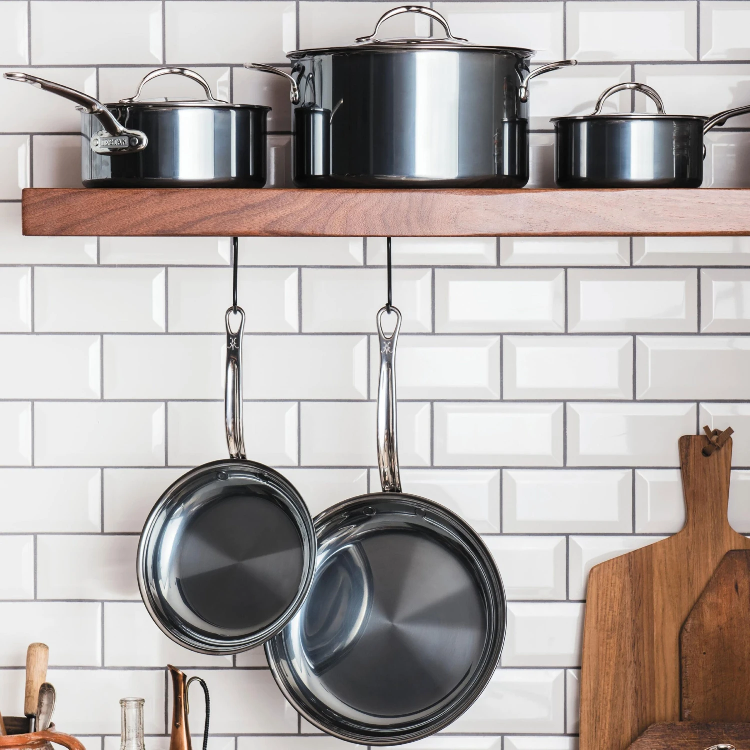 Hestan NanoBond 17 Piece Titanium Stainless Steel Cookware Set 7 Hestan NanoBond 17 Piece Titanium Stainless Steel Cookware Set - Image 5