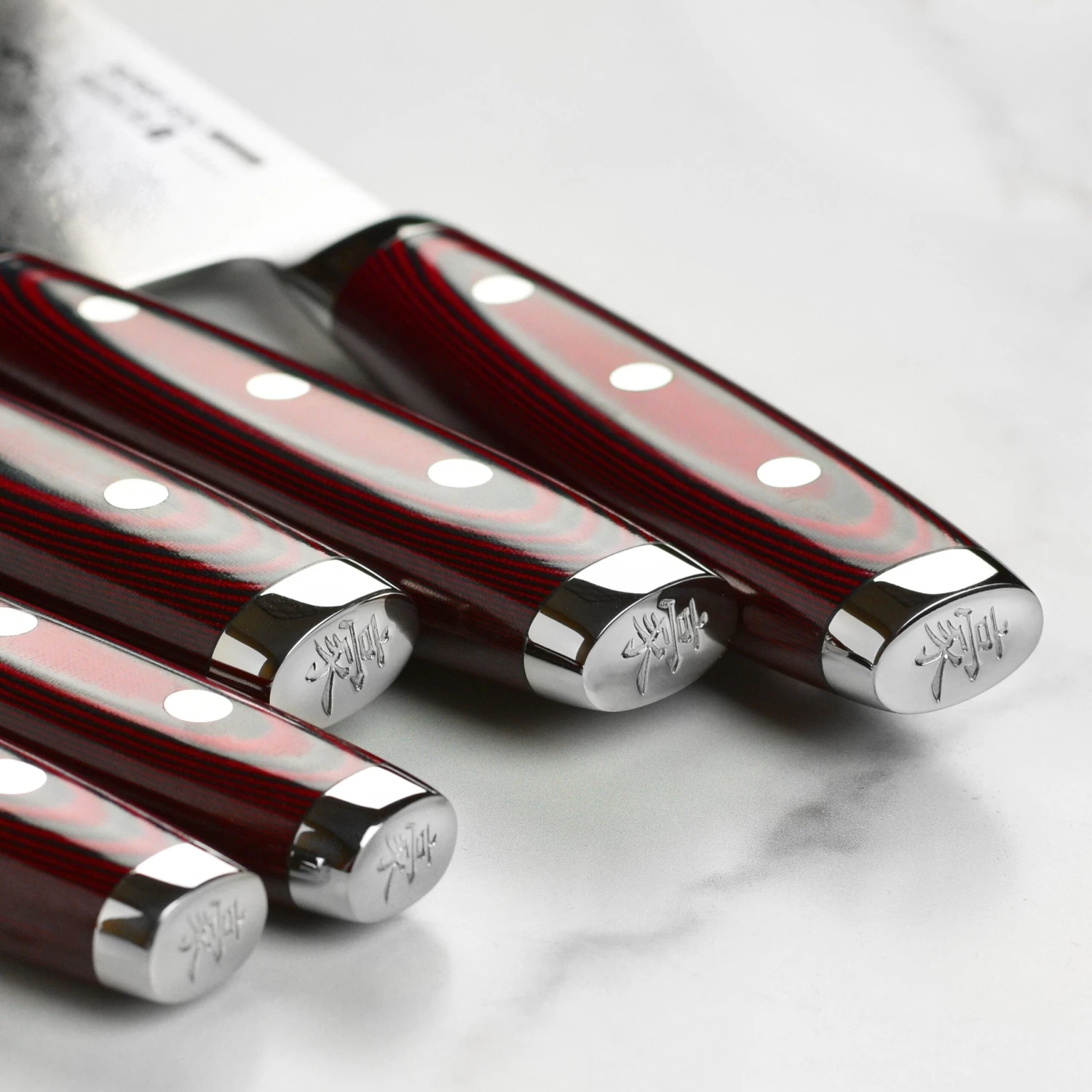 Yaxell Super Gou SG2 7 Piece Dark Ash Slim Knife Block Set 6 Yaxell Super Gou SG2 7 Piece Dark Ash Slim Knife Block Set - Image 4