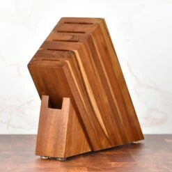 Yaxell Super Gou SG2 7 Piece Acacia Slim Knife Block Set 21 Yaxell Super Gou SG2 7 Piece Acacia Slim Knife Block Set -Zwilling Shop 41558