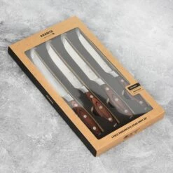 Messermeister Avanta Forged 4 Piece Steak Knife Set With Pakkawood Handles -Zwilling Shop 41699