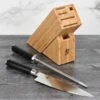 Shun Classic 8" Chef's Knife With Slimline Knife Block & Honing Steel -Zwilling Shop 41753