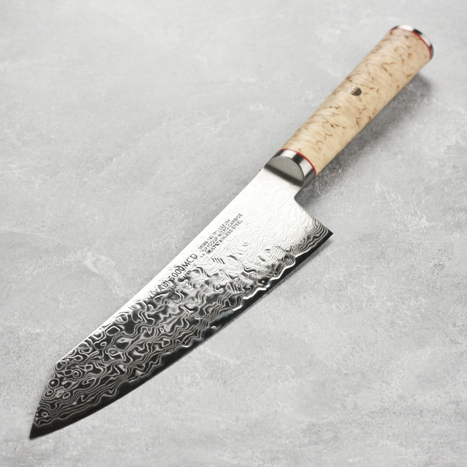 Miyabi Birchwood SG2 7" Rocking Santoku Knife 8 Miyabi Birchwood SG2 7" Rocking Santoku Knife - Image 6