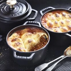 Staub 0.25-quart Matte Black Mini Round Dutch Oven 17 Staub 0.25-quart Matte Black Mini Round Dutch Oven -Zwilling Shop 424420687