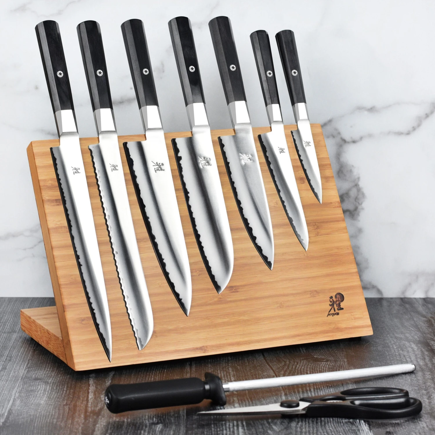 Miyabi Koh 10 Piece Magnetic Knife Stand Set 3 Miyabi Koh 10 Piece Magnetic Knife Stand Set
