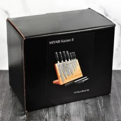 Miyabi Kaizen II 10 Piece Magnetic Easel Knife Block Set -Zwilling Shop 43330