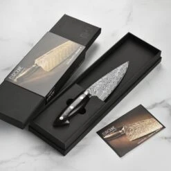 Kramer Stainless Damascus 6" Chef's Knife 13 Kramer Stainless Damascus 6" Chef's Knife -Zwilling Shop 43914