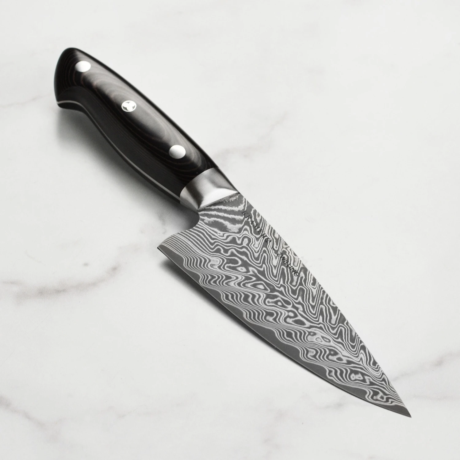 Kramer Stainless Damascus 6" Chef's Knife 3 Kramer Stainless Damascus 6" Chef's Knife