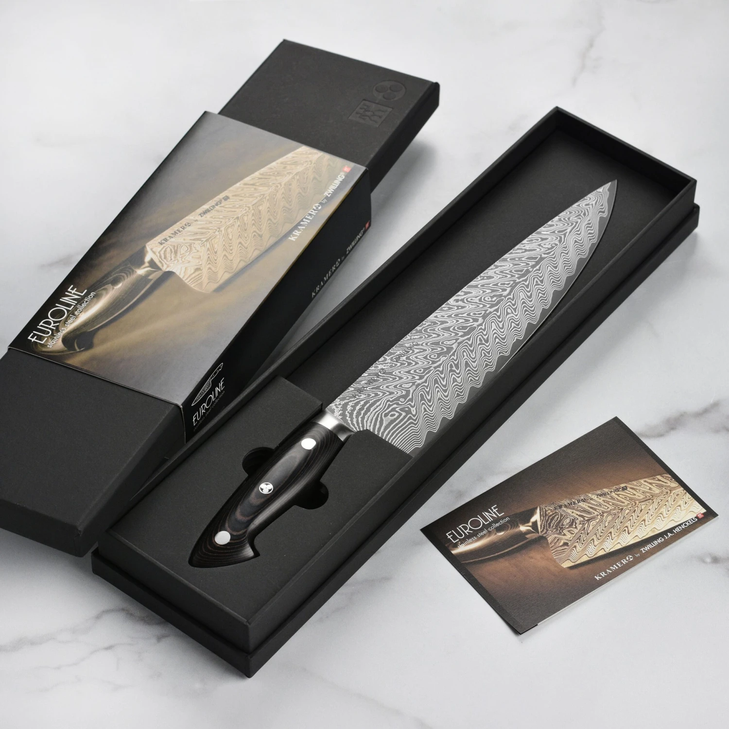 Kramer Stainless Damascus 10" Chef's Knife 7 Kramer Stainless Damascus 10" Chef's Knife - Image 5