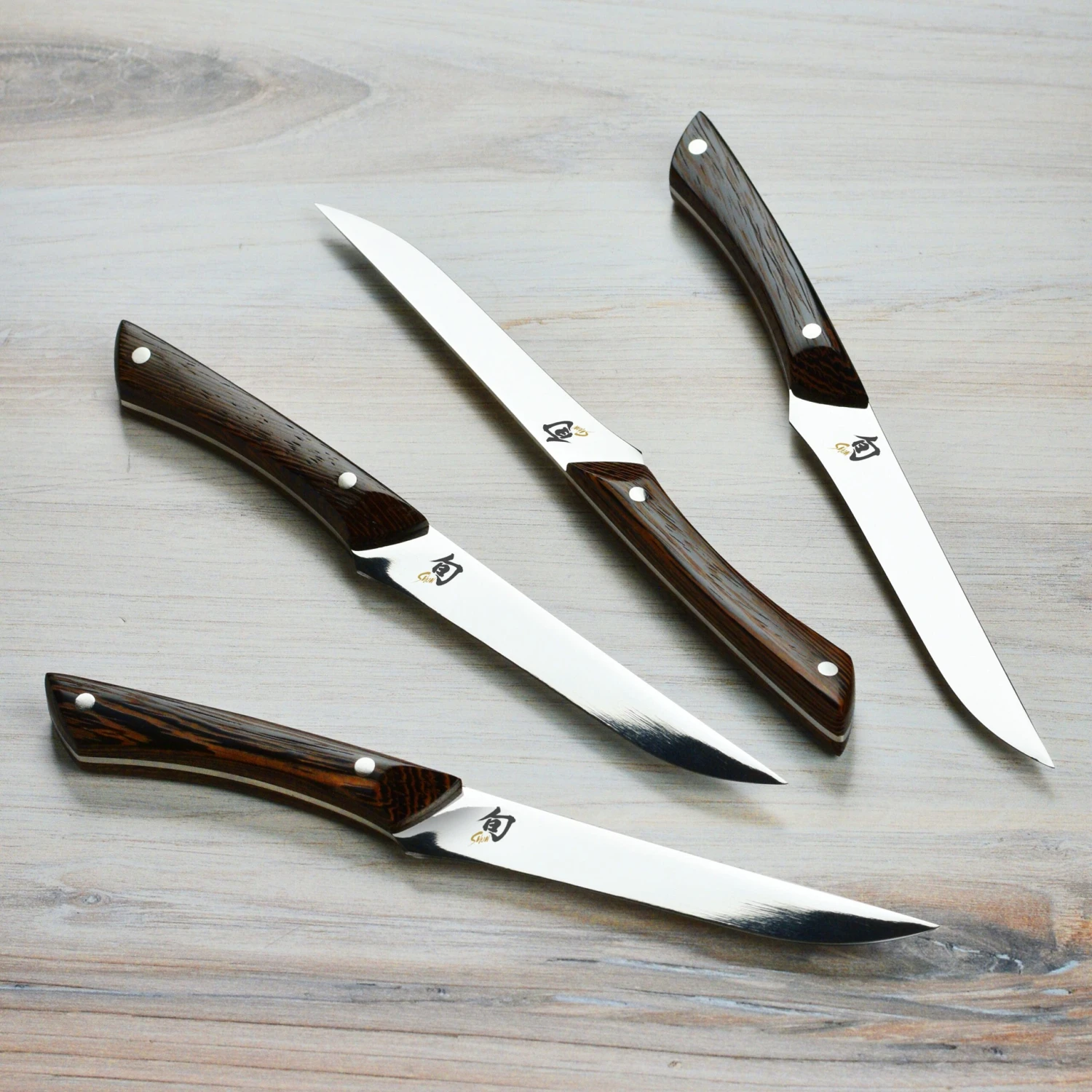 Shun 4 Piece Shima Steak Knife Set, Natural Tagayasan 9 Shun 4 Piece Shima Steak Knife Set, Natural Tagayasan - Image 7