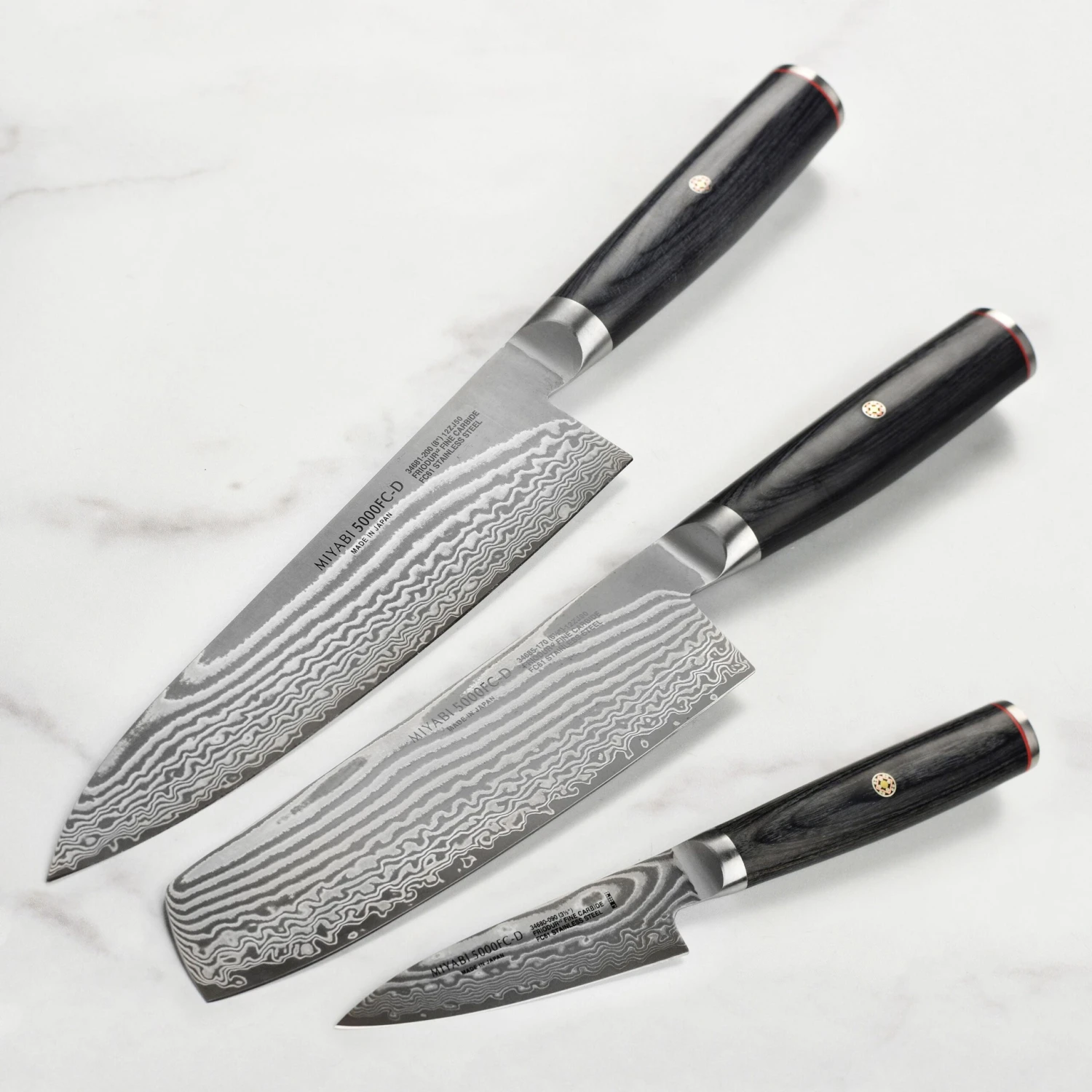 Miyabi Kaizen II 3 Piece Knife Set 7 Miyabi Kaizen II 3 Piece Knife Set - Image 5