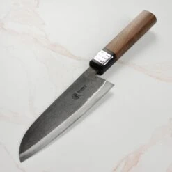 Moritaka 6.7" Aogami #2 Carbon Steel Santoku