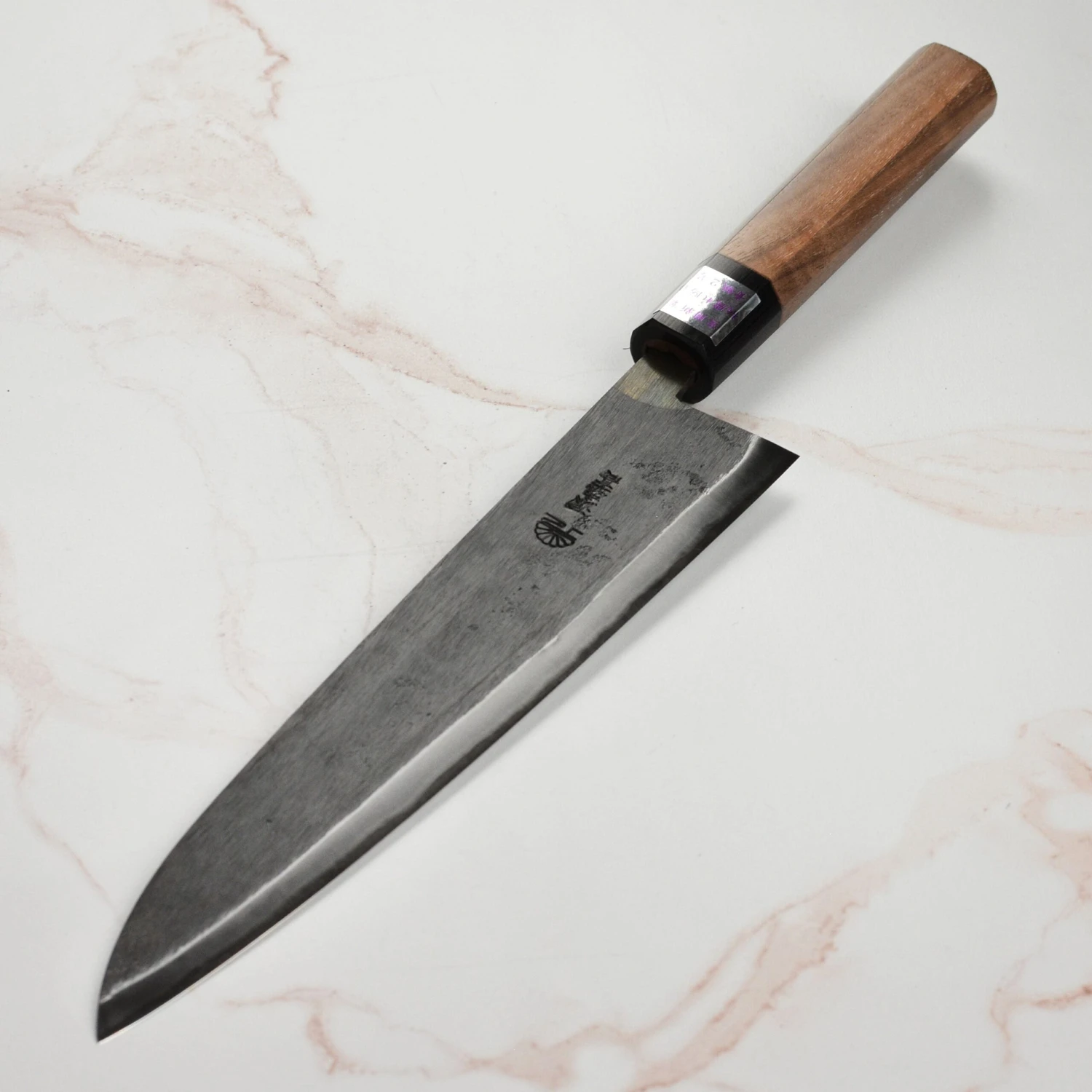 Moritaka 9.4" Aogami #2 Carbon Steel Gyuto 3 Moritaka 9.4" Aogami #2 Carbon Steel Gyuto