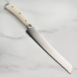 Wusthof Classic Ikon Creme 8" Bread Knife -Zwilling Shop 45125