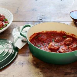 Le Creuset Signature Cast Iron 8-quart Artichaut Oval Dutch Oven With Copper Knob -Zwilling Shop 45317