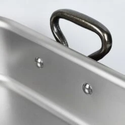 Mauviel 16" X 12" Tri-Ply Copper Roasting Pan & Rack With Cast Iron Handles 11 Mauviel 16" X 12" Tri-Ply Copper Roasting Pan & Rack With Cast Iron Handles -Zwilling Shop 45355